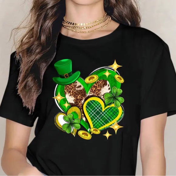COPY - NEW- St. Patrick’s day T-shirts , HANDMADE by me - Picture 1 of 1
